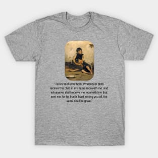 Receiving the Poor for Jesus Christ T-Shirt